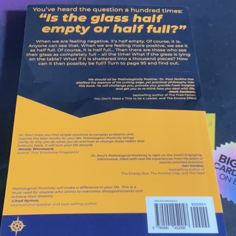 Pathological Positivity Book - Picture 2 of 2